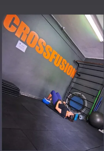 Espaço CrossFusion da Fusion Fitness Centro